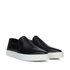 NIB Vince Garvey Leather Slip On Sneaker